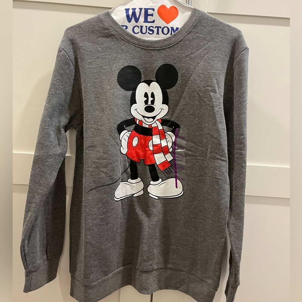 Disney Holiday Mickey Mouse sweatshirt, NWT - Picture 2 of 6